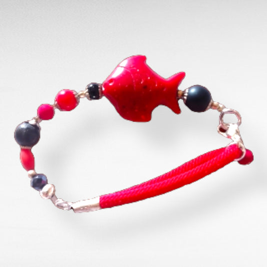 Bracciale pesce rosso