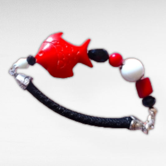 Bracciale pesce rosso